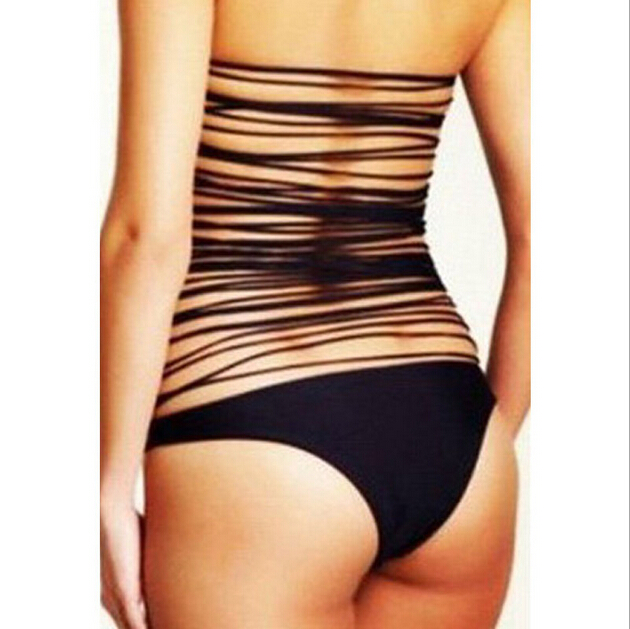 F4365Womens Струны Назад Монокини Купальный Костюм